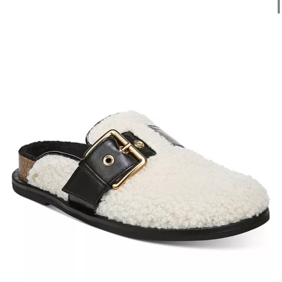 Circus by Sam Edelman Shoes - Circus by Sam Edelman Black and Cream Mules